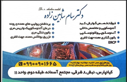 دکتر سام شاهین زاده